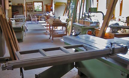 Einblick in die Werkstatt